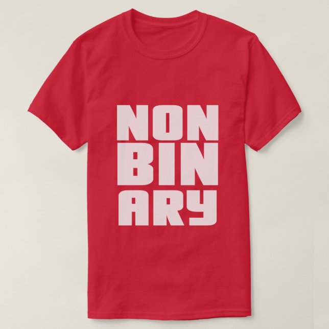 NONBINARY T SHIRT (Design framsida)