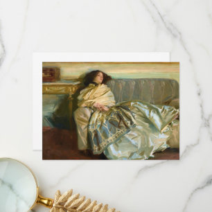 Nonchaloir, Repose by John Singer Sargent Tack Kort
