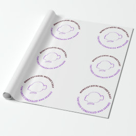 Noncustodial Mother's Day Wrapping Paper Presentpapper