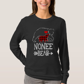 Nonee Bear Buffalo Play-julfamiljen Pajama T Shirt