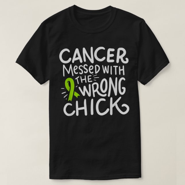 NonHodgkin Lymphoma Cancer Survivor Chemo Gift Gre T Shirt (Design framsida)