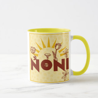Noni Sunburst Gul Italiensk Mormor Mugg Kopp