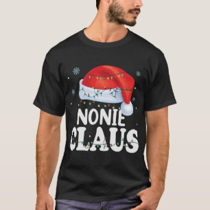 Nonie Claus Julafton Family Matching Funny Grandma T Shirt