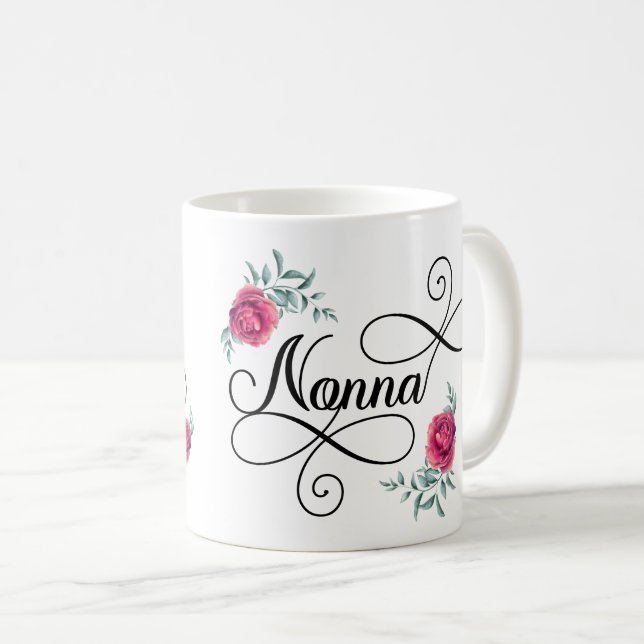 Nonna är du så den älskade muggen kaffemugg (Framsida höger)