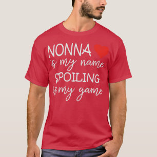 Nonna är min Namn-spill är min mormor. T Shirt