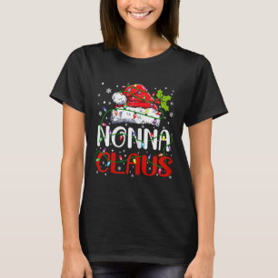 Nonna Claus jultomten Matching Family Julafton P T Shirt