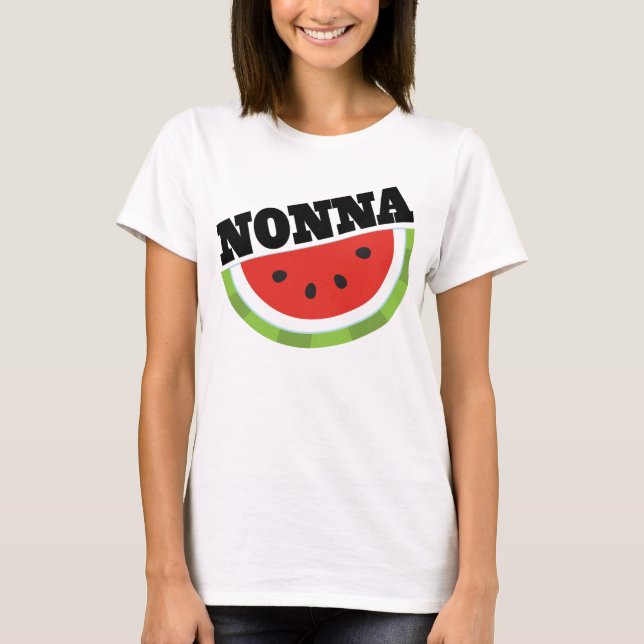 Nonna gåvaidé t shirt (Framsida)