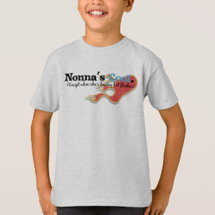 Nonna har hett exponerar tröja