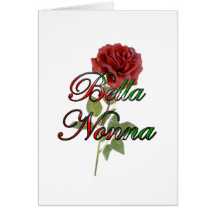 Nonna (härlig Italain farmor) Hälsningskort
