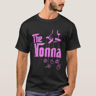 Nonna-Italien farmor Baby hang Leksaker T Shirt