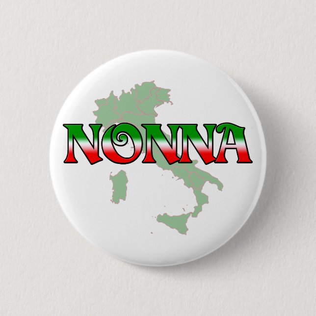 Nonna (italiensk farmor) knapp (Framsida)