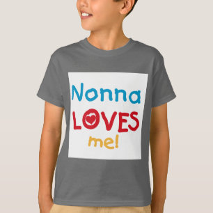 Nonna Kärlek Me T-shirts och presenter