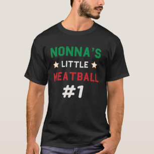 Nonna Little Meatball Italiana Grandma Ord Boys T Shirt