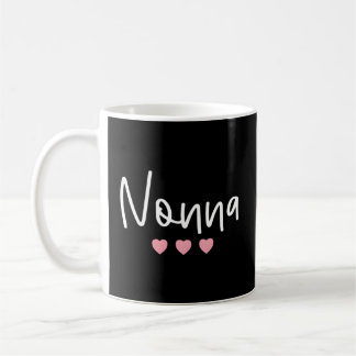 Nonna Minimalistic Italy Granma Grandmor Nonn Kaffemugg
