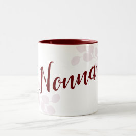 Nonna Mugg| Italienska mormor Koffe Tea Två-Tonad Mugg