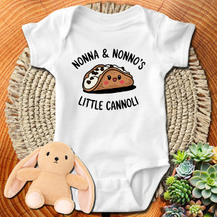 Nonna och Nonnos lilla Cannoli söta italienare T Shirt