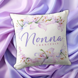 Nonna Personlig Italienska gåvor till mormor Kudde