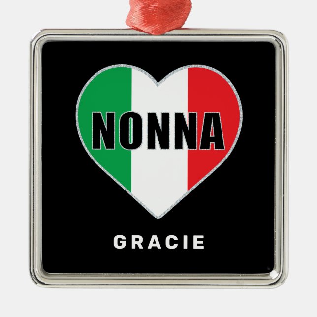 Nonna Personlig Ornament (Framsidan)