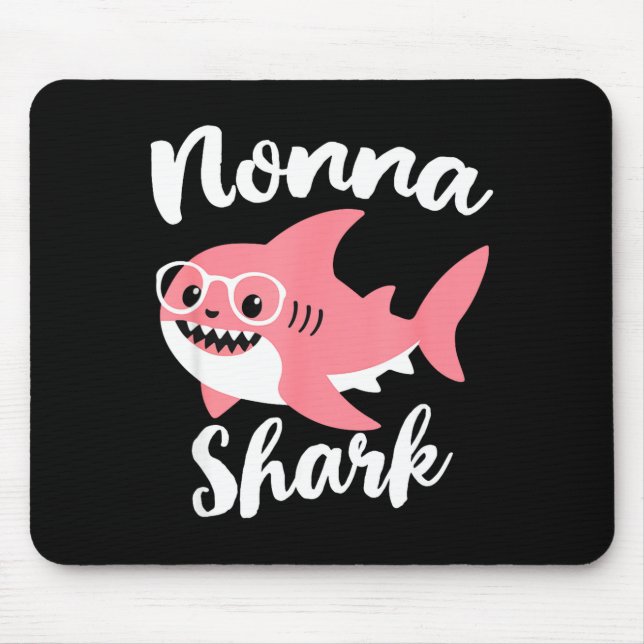 Nonna Shark Mother's Day Grandma Funny  Musmatta (Framsidan)