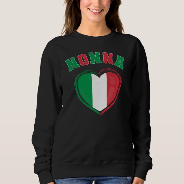 Nonna Sweatshirt T Shirt (Framsida)
