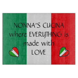 Nonnas anpassade för hjärtor för Cucina italiensk