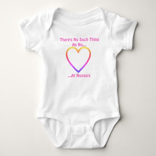 Nonnas flicka t-shirt (Framsida)