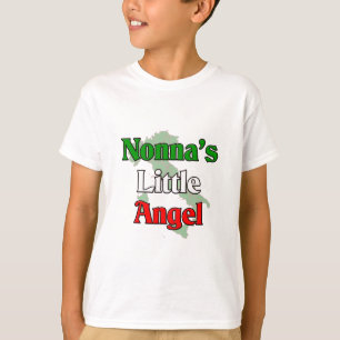 Nonnas (italiensk farmor) lite ängel t-shirt