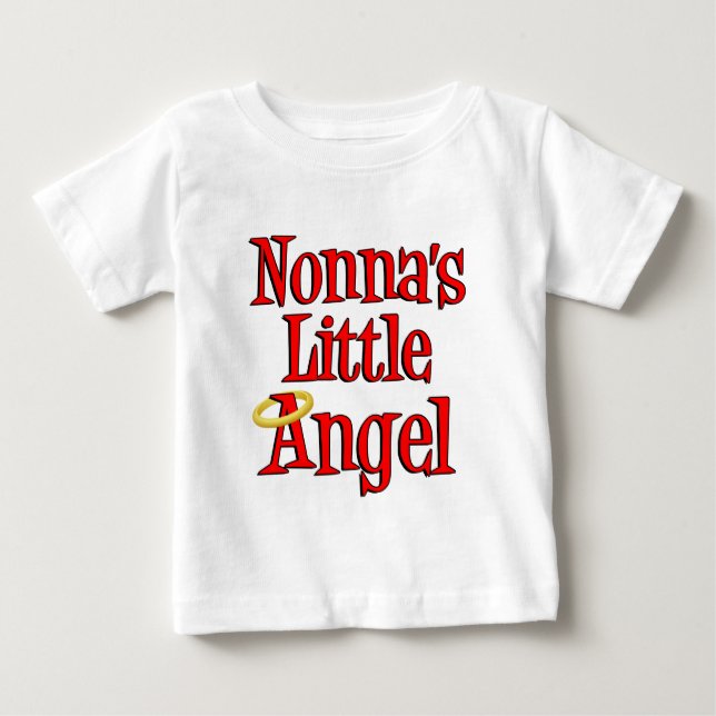 Nonnas lilla ängel t shirt (Framsida)