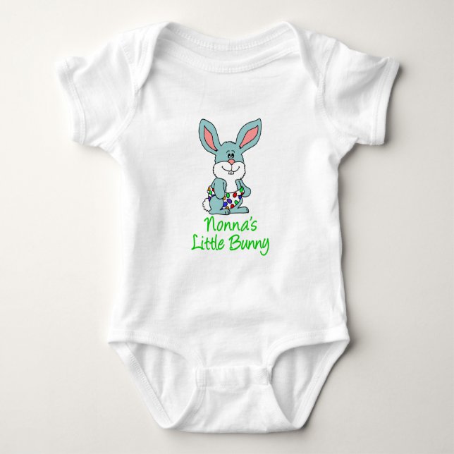 Nonnas lilla Bunny T-shirt (Framsida)