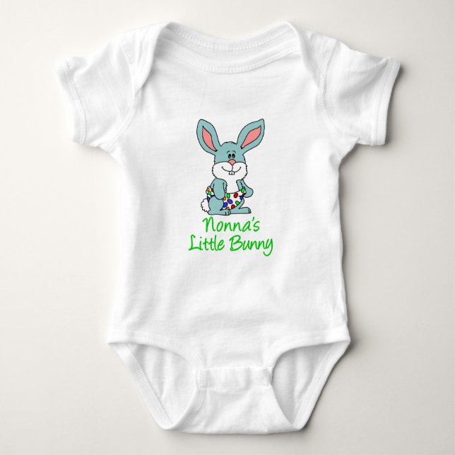 Nonnas lilla Bunny Tee (Framsida)