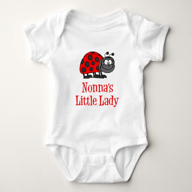 Nonnas lilla Dam Tee (Framsida)