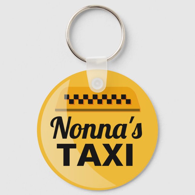 Nonnas nyckelkedja i Taxi Nyckelring (Framsida)