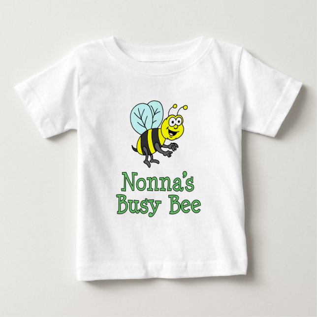 Nonnas upptagna bi tee shirt (Framsida)