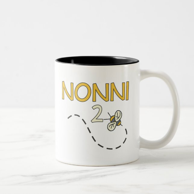Nonni 2 bi Två-Tonad mugg (Höger)