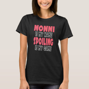 Nonni är min Namn-spade är mitt spel 3 T Shirt