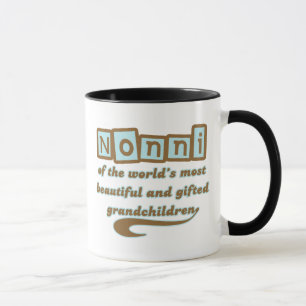 Nonni av begåvade barnbarn mugg