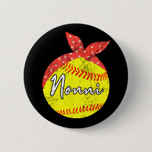 Nonni Softball Boll Mors dag Knapp
