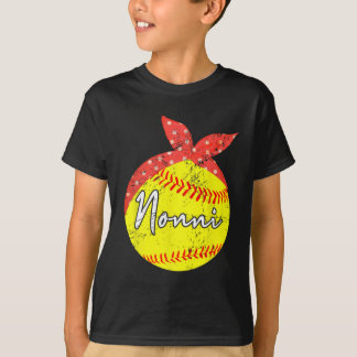 Nonni Softball Boll Mors dag T Shirt