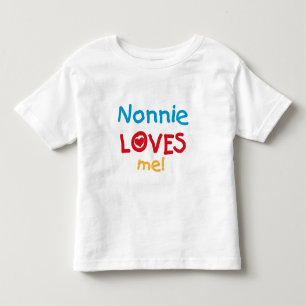 Nonnie älskar mig Tshirts och gåvor