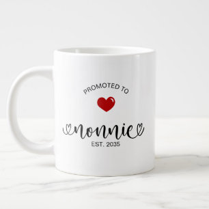 Nonnie Estalished Ny Mormor Present Jumbo Mugg
