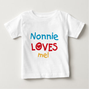 Nonnie Kärlek Me Tshirts och Gifts