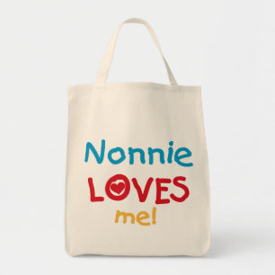 Nonnie Kärlek Me Tshirts och Gifts Tygkasse