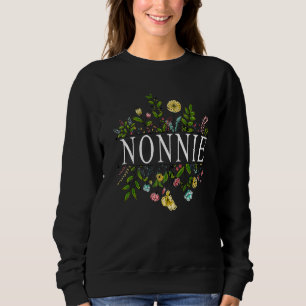 Nonnie WildblommGarden Bevackt Flower T Shirt