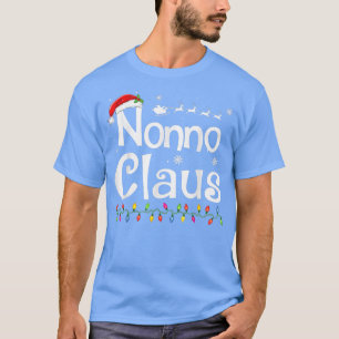 Nonno Claus Funny Grandma Santa Pajamas jul T Shirt