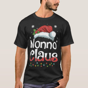 Nonno Claus julfamilj Matching Pajama Funny T Shirt