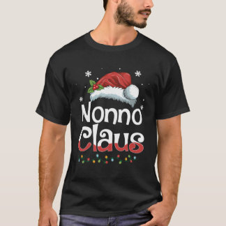 Nonno Claus julfamilj Matching Pajama Funny T Shirt