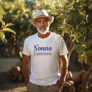 Nonno Italy Grandpa Grandfather T-Shirt