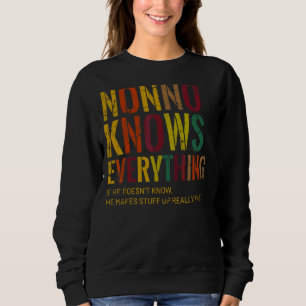 Nonno känner till allt Grandpa Fars dag T Shirt