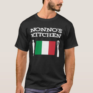Nonno s Kitchen Italias Grandpa T Shirt