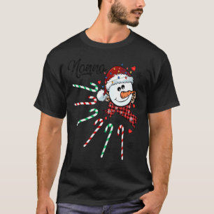Nonno Snögubbe Candy cane jul, Julafton Funny T Shirt
